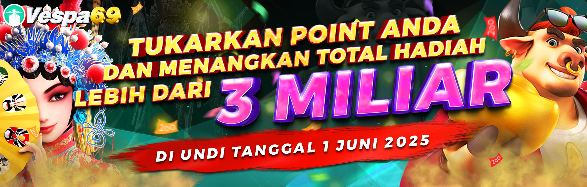 ZOOM LUCKY DRAW TUKAR POINT