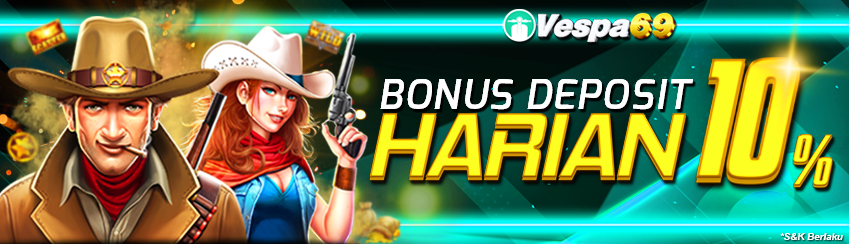 BONUS DEPOSIT HARIAN 10%