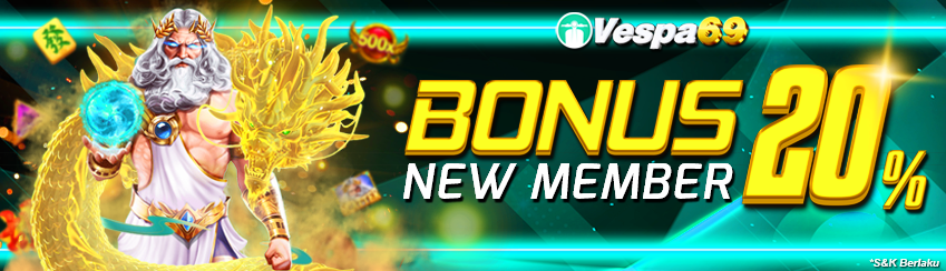 BONUS NEW MEMBER 20%